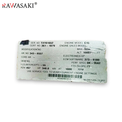 Escavatore Motor Engine Assy del complessivo 2888156 del MOTORE C15 per il motore del trattore a cingoli C15